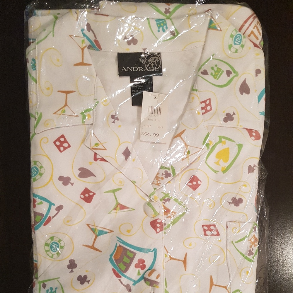 Casino Themed Pajama Set